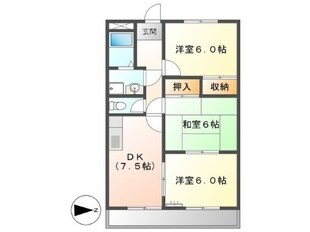 南が丘駅 徒歩29分 1階の物件間取画像